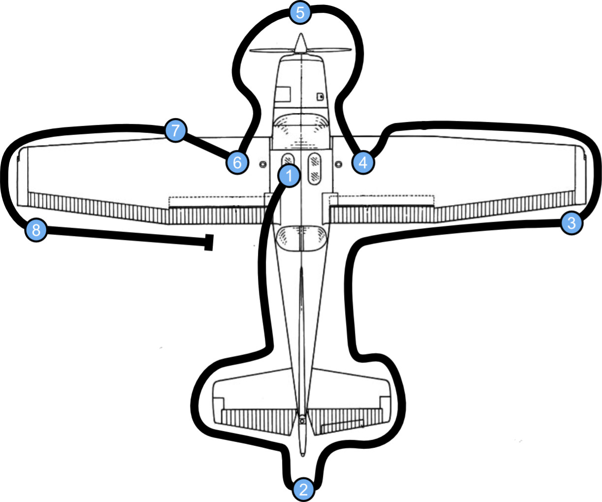 C172M Yttre inspektion